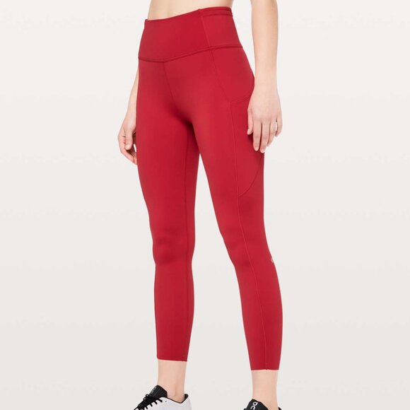 Lululemon Fast & Free 7/8 Tight II *Non-Reflective Nulux 25" - Picture 5 of 13